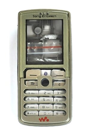 Sony Ericsson W700 Full Kasa-kapak-tuş - Gri