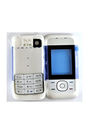 Nokia 5200 Full Kasa-kapak-tuş Mavi