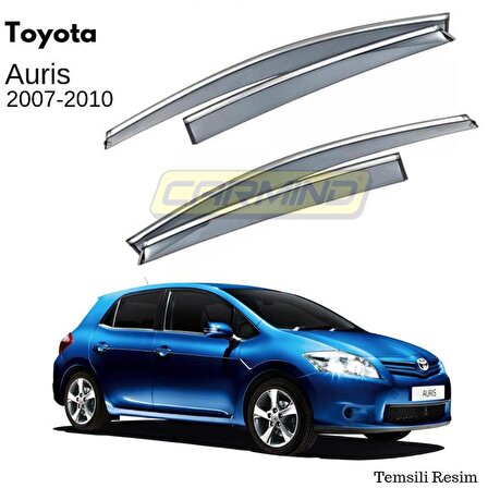 Toyota Auris Krom Çıtalı Cam Rüzgarlığı 2007-2010
