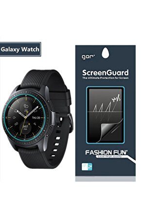 Gor Sm Galaxy Watch 42mm Darbe Emici Ekran Koruyucu 2 Adet Set - Şeffaf