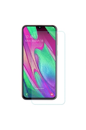 Samsung Galaxy A40 Tempered Kırılmaz Cam Ekran Koruyucu - Şeffaf