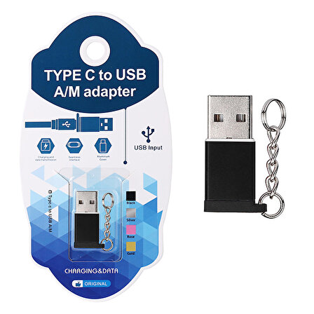 USB 3.0 Erkek to USB 3.1 Type-C Dişi Dönüştürücü Başlık Adaptör