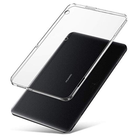 Ally Huawei Mediapad T5,10.1 Şeffaf Tpu Soft Silikon Kılıf ŞEFFAF