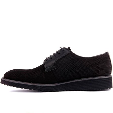 Fosco - Siyah Nubuk Erkek Günlük Ayakkabı