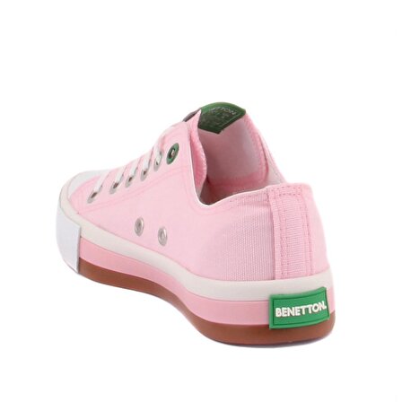 Benetton - Pembe Renk Bağcıklı Kadın Günlük Ayakka