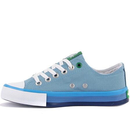 Benetton - Mavi Renk Bağcıklı Kadın Günlük Ayakkab