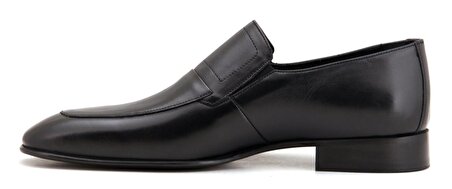 2301 Oskar Hakiki Deri Klasik Erkek Ayakkabı-Siyah