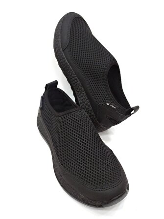 Aqua Sistem Günlük Erkek Spor Ayakkabı-Siyah