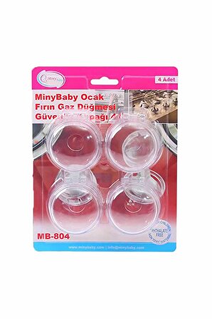 Miny Baby Ocak-Fırın Gaz Düğmesi Güvenlik Kapağı 4