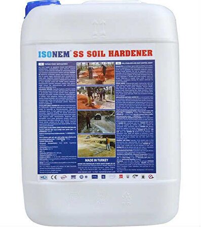İsonem Ss Soil Hardener Toprak Yüzey Sertleştirici 10 Lt
