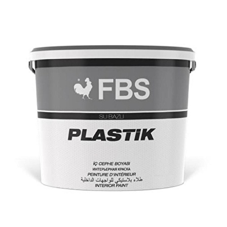 Fbs Plastik İç Cephe Duvar Boyası 20 Kg Beyaz