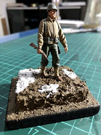 American Ranger WW2 (Sergeant) 1/35 ölçekli Evolution Miniatures maket