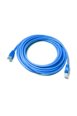 10 Metre Cat6 Mavi Lan Ethernet Modem Bilgisayar İnternet Rj45 Patch Switch Network Kablosu