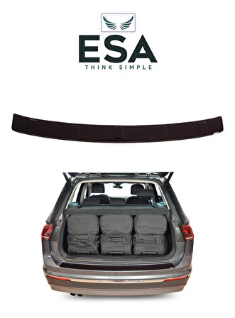 ESA Volkswagen Tiguan Allspace 2016-2020 Arka Tampon Koruma Bagaj Eşiği ABS
