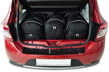 ESA Dacia Sandero Stepway 2013-2020 Arka Tampon Koruma Bagaj Eşiği ABS