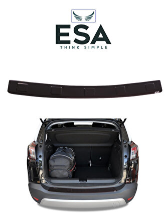 ESA Opel Crossland 2017-2021 Arka Tampon Koruma Bagaj Eşiği ABS