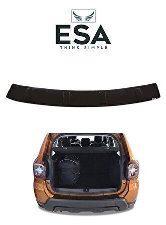 ESA Dacia Duster 2018-2021 Arka Tampon Koruma Bagaj Eşiği ABS