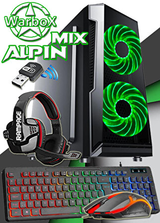 Alpin Mix I7 860 8gb Ram 128gb Ssd 120gb Hdd Gt 730-4gb E.kartı Oyuncu Bilgisayarı