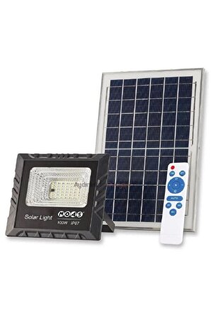 100W Güneş Enerjili Solar Projektör Kumandalı - YL71-0101-S