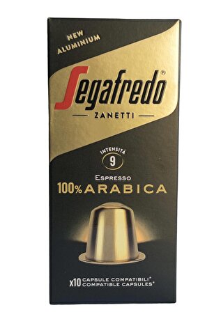 Segafredo %100 Arabica Nespresso Uyumlu Kapsül Kahve 100 Adet