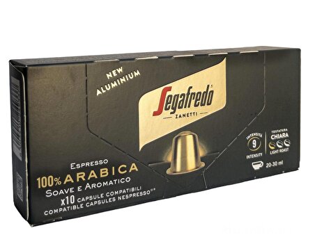 Segafredo %100 Arabica Nespresso Uyumlu Kapsül Kahve 100 Adet