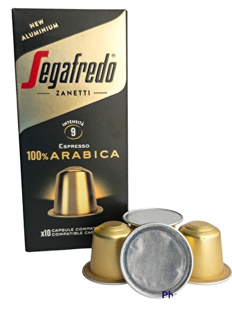 Segafredo %100 Arabica Nespresso Uyumlu Kapsül Kahve 100 Adet