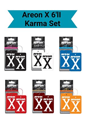 X Süper 6'lı Karma Set