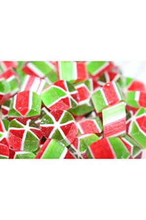 Kırmızı - Yeşil Yılbaşı Şekeri 100 Gr
