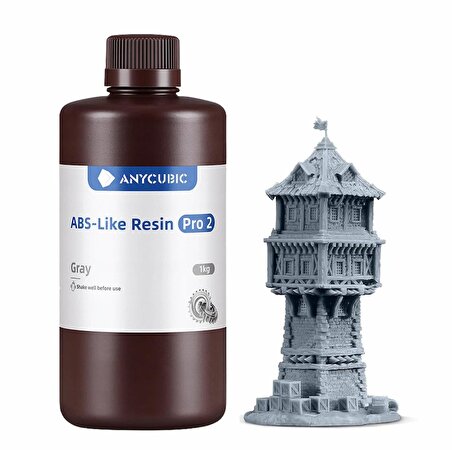 Anycubic ABS Like Resin (PRO 2) 1 Kg - Gri SLA