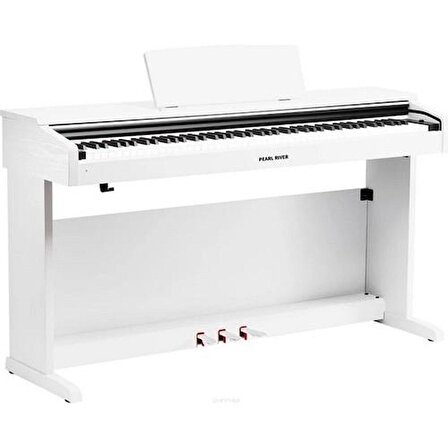 Pearl River V-03 Beyaz Dijital Piyano (Tabure+Kulaklık+Piyano Metodu)