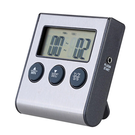 Elektronik Alarmlı Fırın ve Yemek Termometre thr149