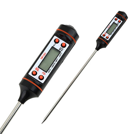 TP Termometre Daldırma Saplama Dijital Gıda Termometresi thr163