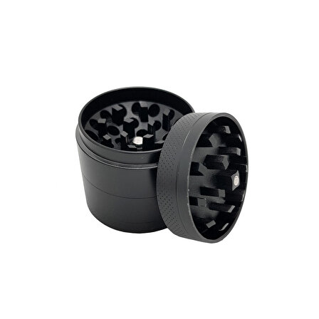Mini Boy Siyah 40 mm. Tütün Baharat Herbal Parçalayıcı py91sy