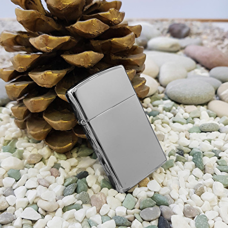 Zippo Çakmak Bayan Slim Polish Benzin Taş Hediyelik Set du10-1610