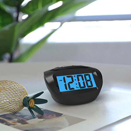 Dijital Alarmlı Saat Masa Saati thr353