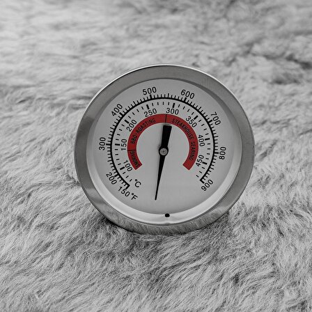 Barbekü Mangal Fırın Termometresi 100-450 derece thr364