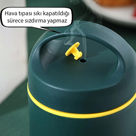 304 Çelik 510 ml Taşınabilir Yemek Mama  Saklama Termosu cin415ys