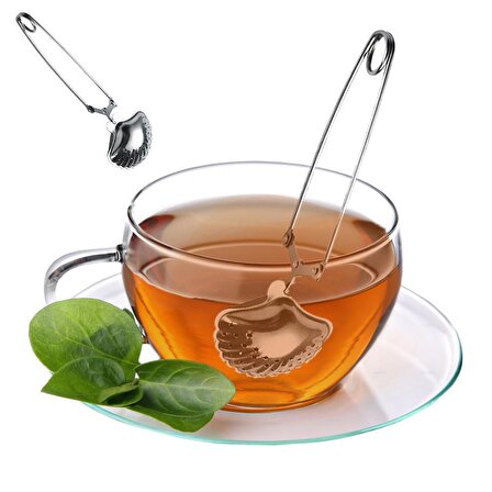 Paslanmaz Çelik Çay Demleme Aparatı Bitki Çayı Süzgeci Demleme cin524