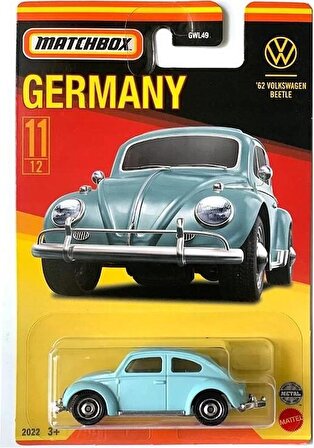 Matchbox Best Of Germany 62 Volkswagen Beetle HFH54