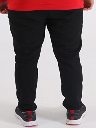 Diadora Nacce 21 Siyah Antreman Eşofmanı Tek Alt Pantolon Cepli Dar Paça 1040051 XL Beden