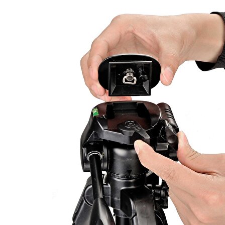 Canon Nikon Dslr Cep Telefonu Uyumlu Pro Plus 3570 Tripod