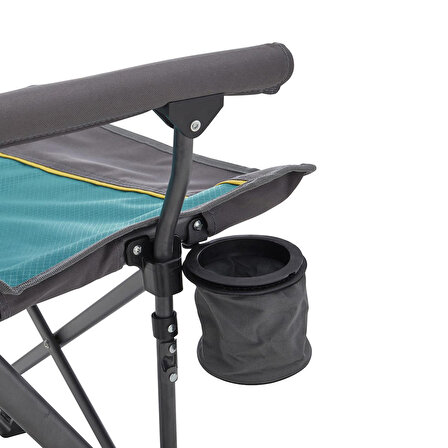 Outdoor Uquip Roxy Takviyeli Katlanabilir Kamp Sandalyesi Petrol (244002)
