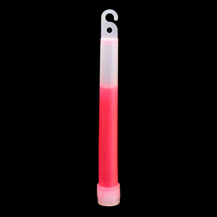 Outdoor Kampçılık Argeus 6" Kimyasal Işık Çubuğu Kırmızı Renk 15 cm (Glow Stick)