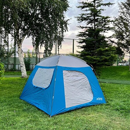 Outdoor Kampçılık Argeus Skydome 4 Kişilik 3 Mevsim Kamp Çadırı (ARG-200)