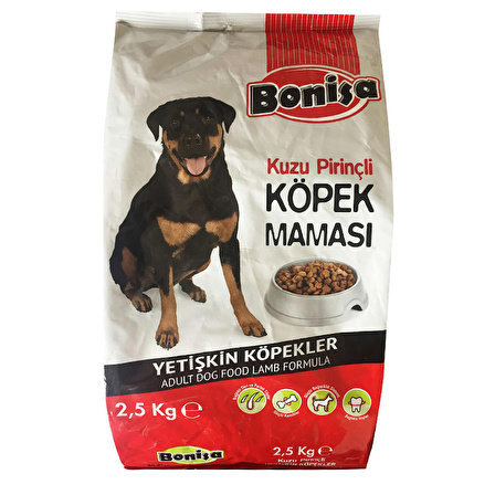 Outdoor Bonisa Kuzu Etli Pirinçli Köpek Maması 2.5 Kg