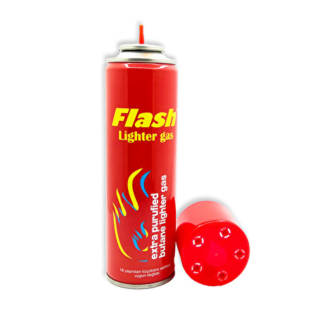 Outdoor Flash Çakmak Gazı Tüpü 270 ml. 5'li