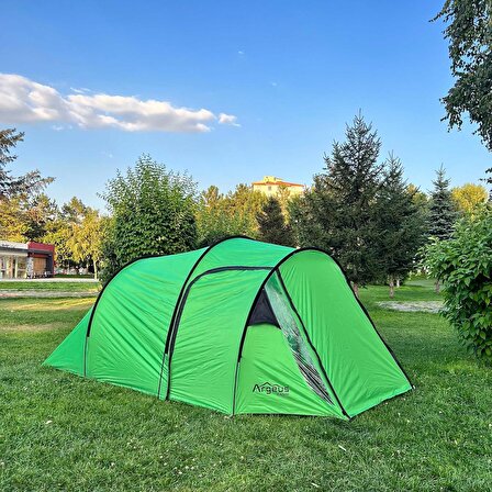 Outdoor Kampçılık Argeus Family 4+2 Kişilik 4 Mevsim Kamp Çadırı (ARG-202)
