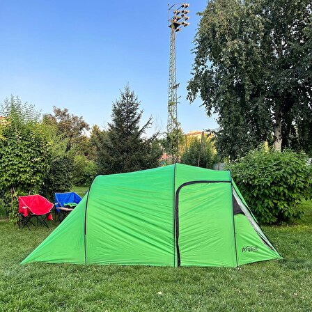 Outdoor Kampçılık Argeus Family 4+2 Kişilik 4 Mevsim Kamp Çadırı (ARG-202)