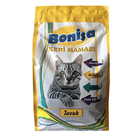 Outdoor Bonisa Tavuklu Kedi Maması 2.5 Kg