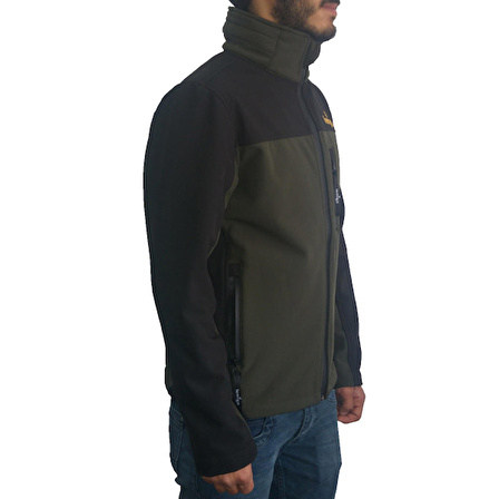 Outdoor Lemigo Softshell Mont Haki-Siyah